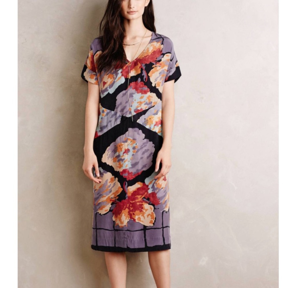 Anthropologie Silk dress